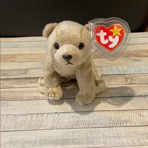 Ty Beanie Almond Bear